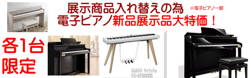 展示品入替の為　展示品特価！