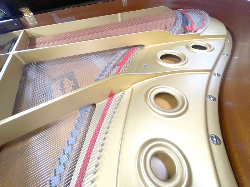 YAMAHA　ヤマハ　G3A　アンティークウォルナット木目調仕上　名古屋のピアノ専門店　親和楽器