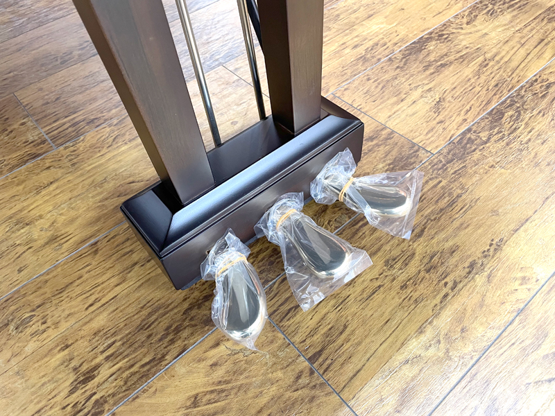 YAMAHA　ヤマハ　G3A　アンティークウォルナット木目調仕上　名古屋のピアノ専門店　親和楽器