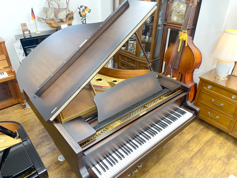 YAMAHA　ヤマハ　G3A　アンティークウォルナット木目調仕上　名古屋のピアノ専門店　親和楽器