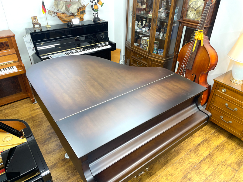 YAMAHA　ヤマハ　G3A　アンティークウォルナット木目調仕上　名古屋のピアノ専門店　親和楽器