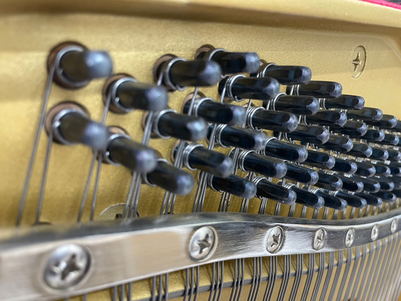 YAMAHA　ヤマハ　U10BL 黒艶出し仕上（木目装飾付）